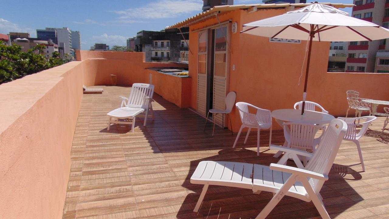 Grande 4Q 2Suites E Terraco Na Barra Perto Praias Salvador Bagian luar foto